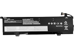 51.5Wh L17C3PE0 Laptop Battery Replacement for Lenovo Yoga 730-15IKB 730-15IWL Series Notebook L17L3PE0 5B10Q39196 5B10Q39197