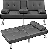AnwickNomo Convertible Folding Futon Sofa Bed with