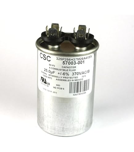 York Dual Run Capacitor, 30/5Mfd,370V,Round: Amazon.com