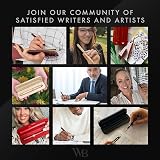 Wordsworth & Black Fountain Pen Set Bamboo Wood Medium Nib Gift Case view 9