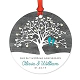 Andaz Press Personalized Round Metal Keepsake