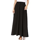Maxi Skirts for Women Reg & Plus Size Women's Long Skirts, Flowy Summer Skirt Aline Elastic High Waisted Trendy 2023