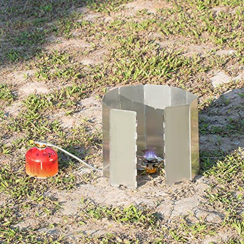 cilycily Camping Gas Stove 3500W Backpack Stove, with Piezo Ignition, Durable & Portable Burner with Carrying Case …