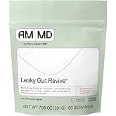 Amy Myers MD Leaky Gut Revive - Gluten-Free & Non-Dairy - Botanical Blend for Healthy Gut Support - GI Health Support with Prebiotic Fiber - Strawberry Lemonade, 7.09 oz (30 Servings)