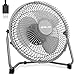 OPOLAR 9 Inch USB Fan, USB Powered Desk Fan (No Battery), Enhanced Airflow, Lower Noise, Two Speeds, Perfect Personal Cooling Fan for Home Office Desk-Gray