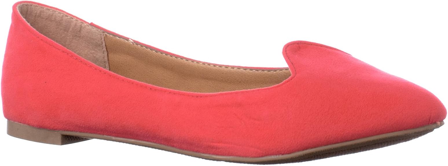Amazon.com | Breckelle's Women's 'Velma-01' Smoking Slipper Pointed Toe Flats | Flats