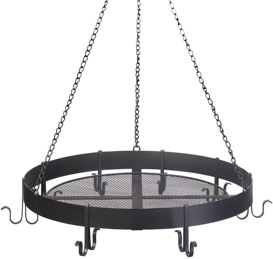 Accent Plus 15250 8 Hook Hanging Pot Holder, Multicolor