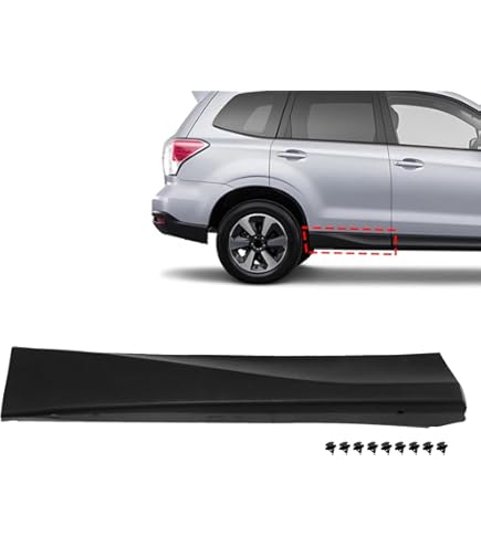 SecosAutoparts Rear Left Side Lower Door Trim Molding Compatible