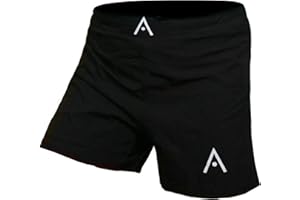 Artibus Women's BJJ Jiu Jitsu Shorts (With Underlayer) - IBJJF Legal No Gi Fight Short - for BJJ, MMA, WOD (Squat Proof)