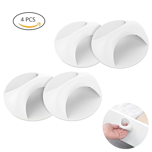 YoungRich - Juego de 4 manijas autoadhesivas para puerta o ventana ...