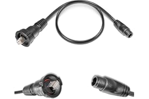 Replacement for 010-12531-01 Marine Network Cable,for BlueNet Network Cable Small(Male) to Large(RJ45), Compatible with Garmi