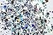 Silver Holographic Chunky Cosmetic Glitter (15g) - Great for Festivals, For Use on Face, Body, Hair, and Nails - by All Glown Up