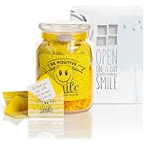 KindNotes Inspirational Message Jar - "Love Your Fabulous Self" Glass Keepsake With 31 Uplifting Notes - View #4
