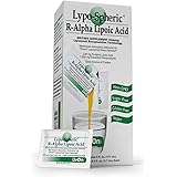 Lypo–Spheric R–Alpha Lipoic Acid - 30 Packets – 226 mg R-ALA Per Packet - Liposome Encapsulated for Improved Absorption - 100