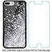 Caka iPhone 6S Plus Glitter Case, iPhone 6 Plus 6S Plus 7 Plus 8 Plus Case for Women Girls Liquid Flowing Sparkle TPU Case for iPhone 6 Plus 6S Plus 7 Plus 8 Plus (5.5 inch) (Silver)