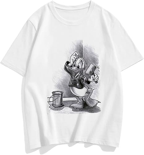 Amazon Co Jp Zyhws ミニーマウスtシャツの女性漫画グラフィックティー面白い原宿ディズニーtシャツユニセックス Color ac3023 Size Large 服 ファッション小物