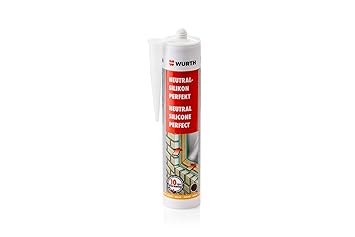 Würth Silikon Transparent Neutral-Perfekt 310ml Kartusche Fensterverglasung