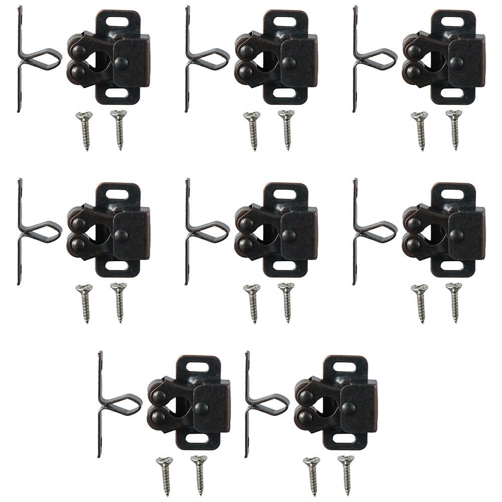 Upluckey Cabinet Latch Stainless Steel Hardware Buckles Latches and Catches for Cupboard Cabinet Latches