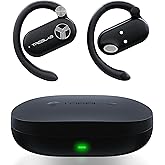 TREBLAB X-Open - True Open Ear Wireless Earbuds, Lightweight Comfort, Behind-Ear Fit, Immersive Sound, Dual Mic for Calls, 40H Playtime, Bluetooth Headphones Open Ear for Sports, Workout, Running