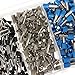 800pcs Wire Copper Crimp Connector Insulated Cord Pin End Terminal AWG 22-10 Kit