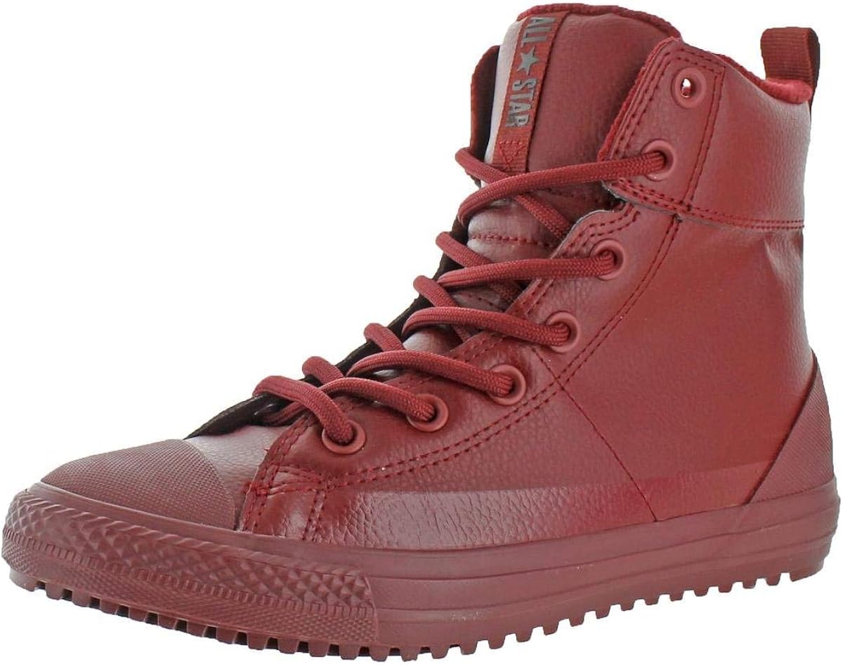 converse all star black and red