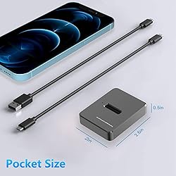Zoravson USB C M.2 NVME SATA SSD Enclosure
