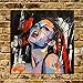 Visual Art Decor Abstract Sexy Woman Portrait Painting Printed on Canvas Home Wall Decoration Art Framed Picture Artwork Ready to Hang (01 sexy woman, 24