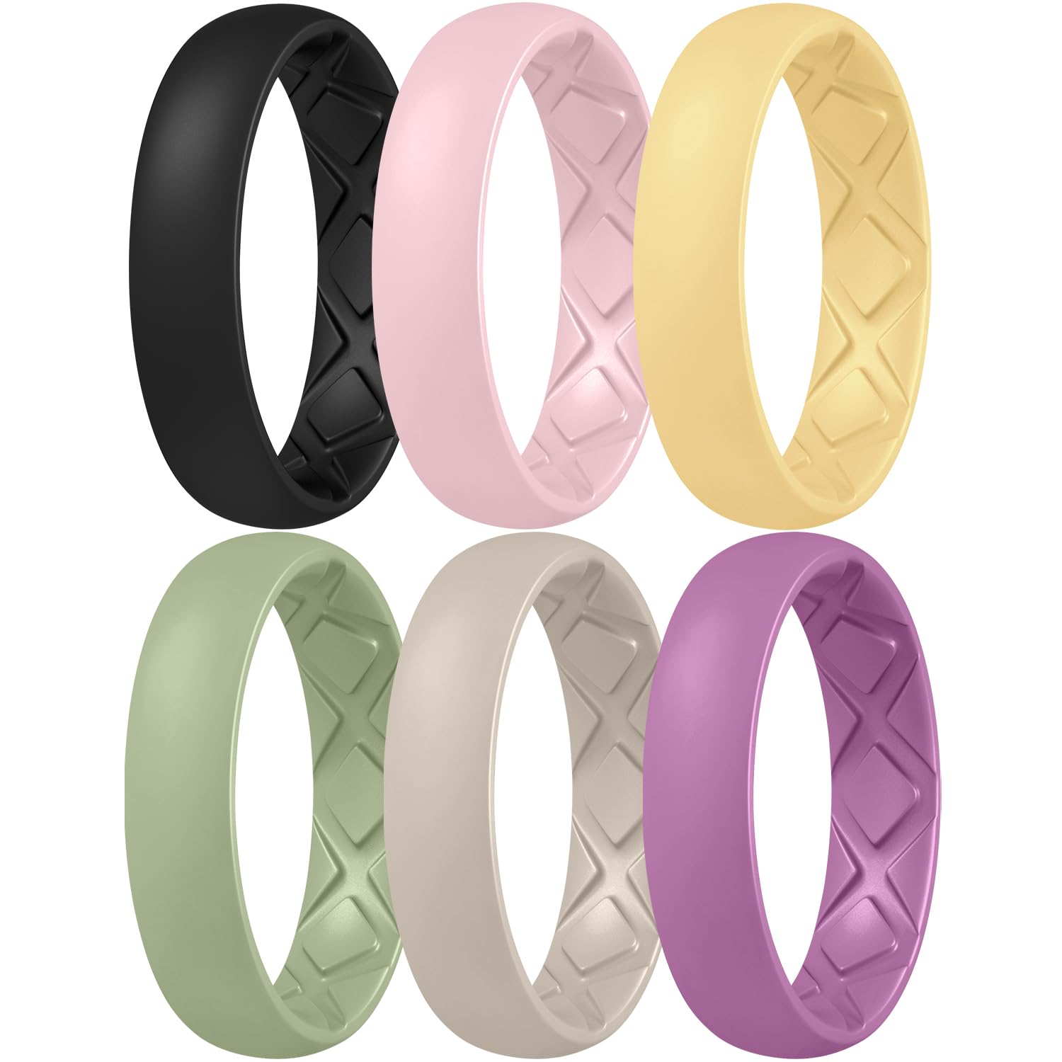 Egnaro Women’s Silicone Engagement Rings, Inner