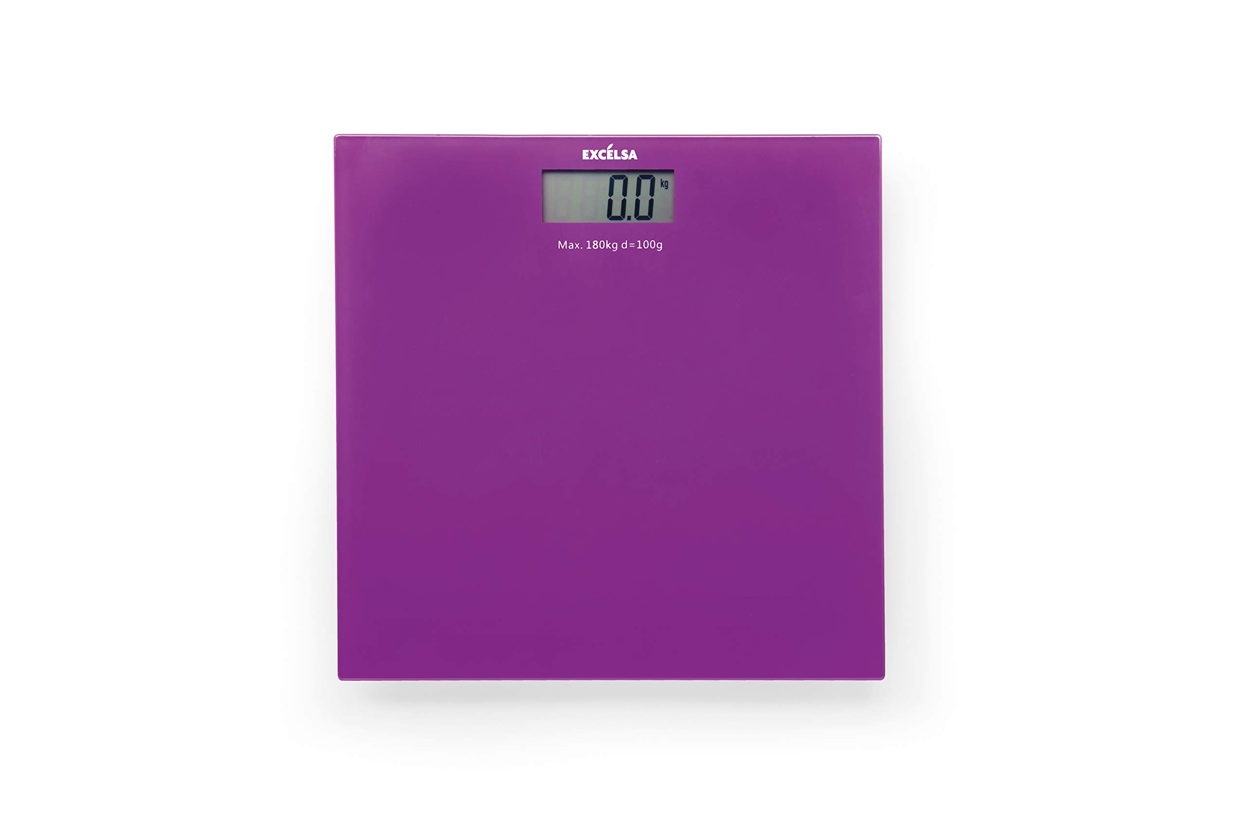Excelsa Electronic Personal Scale, Purple, 30 x 30 cm