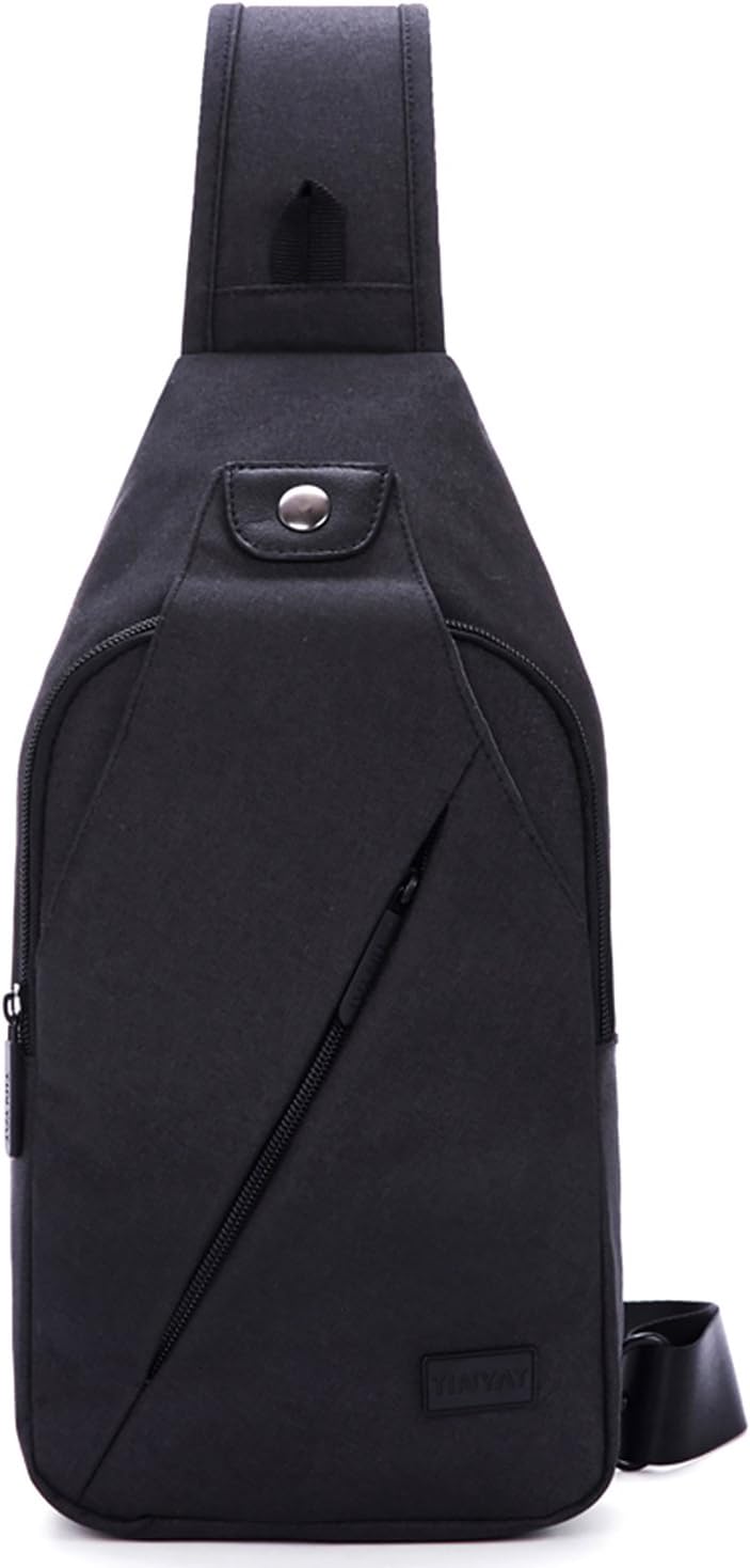 TINYAT Sling Bag Men Shoulder Cross Body Lightweight Bag - Waterproof Hiking Backpack Sport Bicycle Rucksack Handbag School Daypack for Women,T609