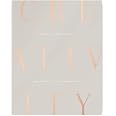 FRINGE Studio Creativity Notebook - Dots, Grids, Lined & Blank Pages, Metallic Gold Cover, 256 Pages