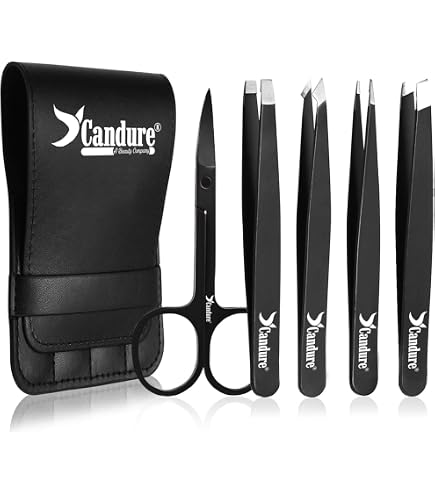 Tweezers Set - Professional Stainless Steel Tweezers, Best
