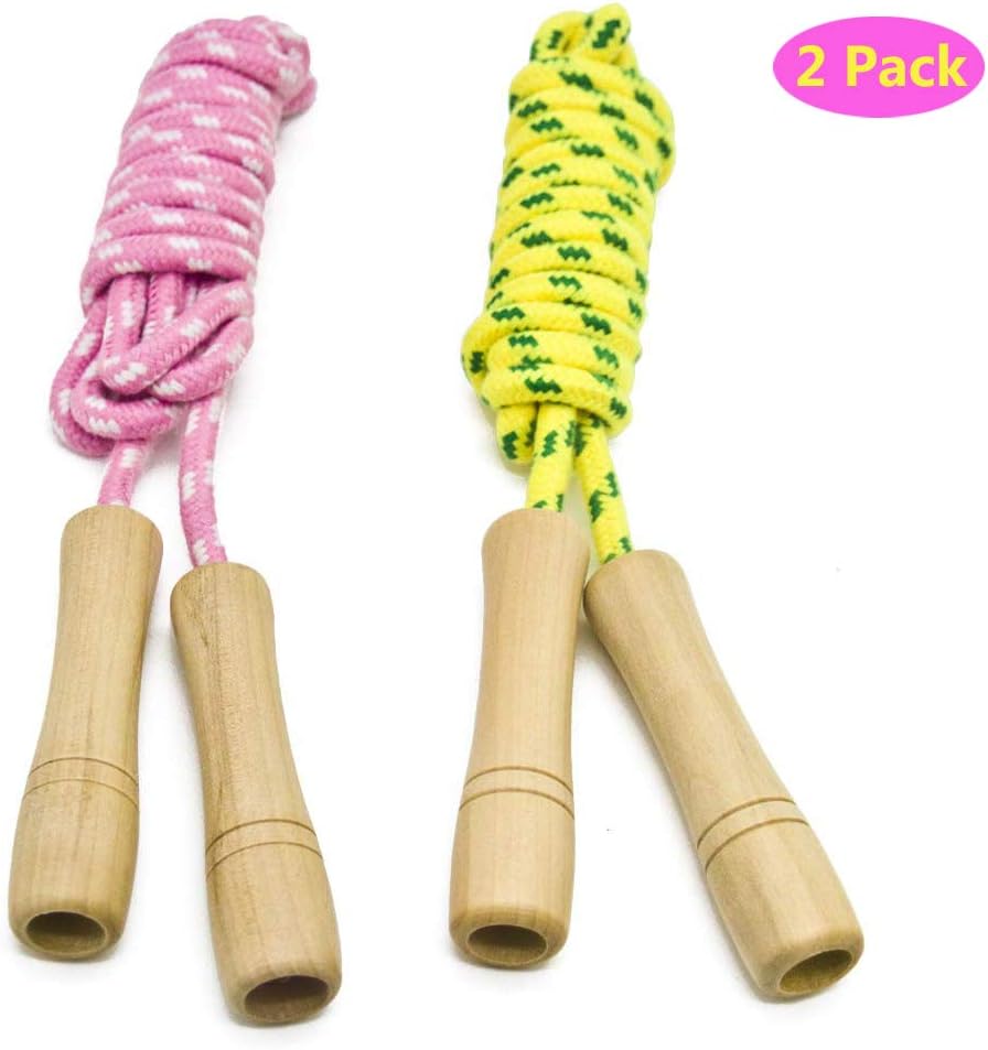 wooden skipping rope