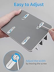 JARLINK Vertical Laptop Stand Holder, Aluminum