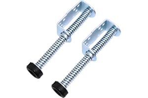 Pair of Garage Door Plunger Bumper Pusher Spring Left and Right Garage Door Opener System Parts (9 Inch)