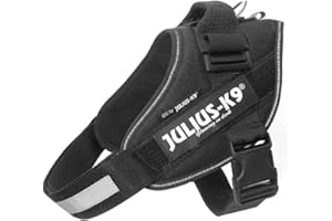 Julius-K9, 16IDC-P-1, IDC Powerharness, Dog Harness, Size: 1, Black