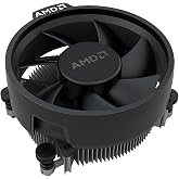 AMD Wraith Stealth Socket AM4 4-Pin Connector CPU Cooler with Aluminum Heatsink &amp; 3.93-Inch Fan (Slim)