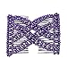 Ruihfas Easy Stretchable Combs Double Slides Stretching Hair Combs Lady Women Girls DIY Hair Accessories Magic Hair Clips Comb, 4-count