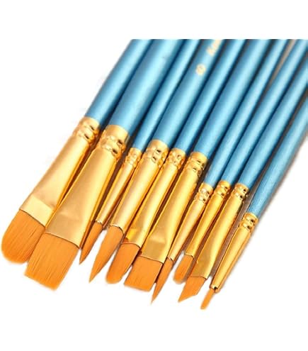 Ensemble De 120 Pinceaux Plats Et Ronds, Pinceaux à Poils Pointus En Nylon Pour Peinture Acrylique Huile Aquarelle Fete~p129977670 Ensemble De 120 Pinceaux Plats Et Ronds, Pinceaux à Poils Pointus En Nylon Pour Peinture Acrylique Huile Aquarelle Fete~p129977670