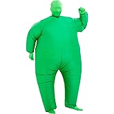Threadsorcery Inflatable Costume Adult,Blow Up Masquerade Jumpsuit,Full Body Party Suit,Halloween Costumes for Men Women