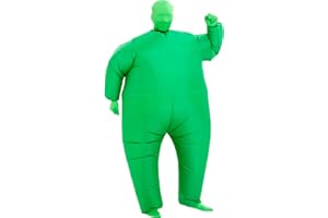 Threadsorcery Inflatable Costume Adult,Blow Up Masquerade Jumpsuit,Full Body Party Suit,Halloween Costumes for Men Women