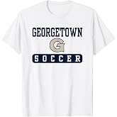 Georgetown Hoyas Soccer White Officially Licensed T-Shirt