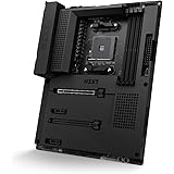 NZXT N7 B550 - N7-B55XT-B1 - AMD B550 chipset (Supports AMD Socket AM4 Ryzen CPUs) - ATX Gaming Motherboard - Integrated Rear