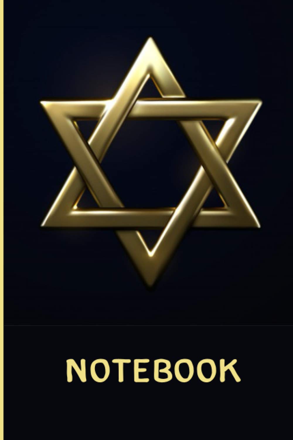 NOTEBOOK: Jewish notebook with 120 lined pages 6” x 9” perfect for everyday use | A journal with perfectly spaced lines to leave plenty of room for writing | Jewish composition notebook