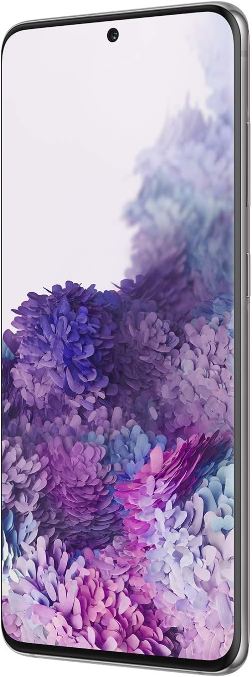 Samsung Galaxy S20 5G Factory Unlocked New Android Cell Phone US Version, 128GB of Storage, Fingerprint ID and Facial Recognition, Long-Lasting Battery, Cosmic Gray