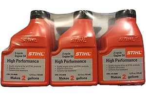 STIHL High Performance 2-Cycle Engine Oil 6-Pack of 5.2 fl. oz. Bottles