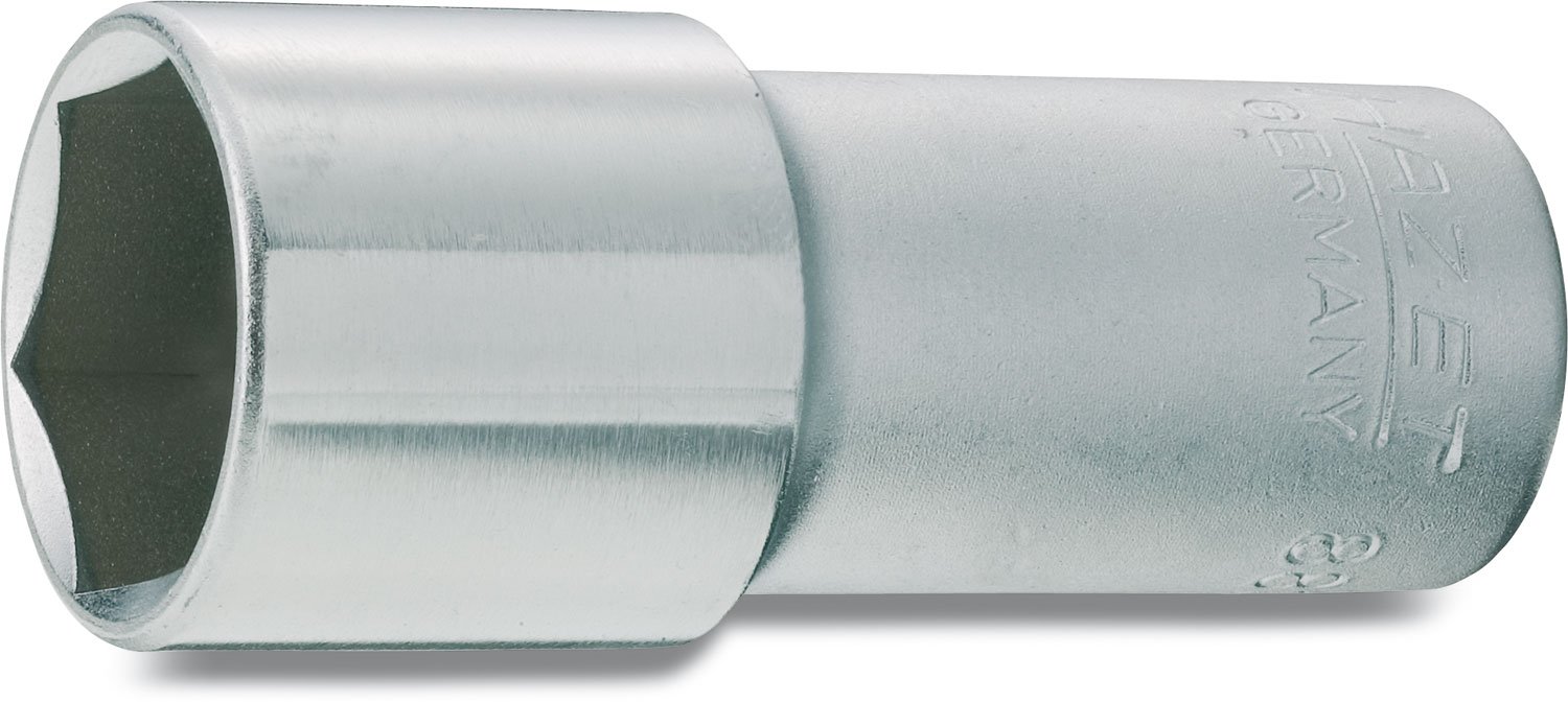 HAZET 880MGT 64 mm Spark Plug Socket - Chrome-Plated/Polished