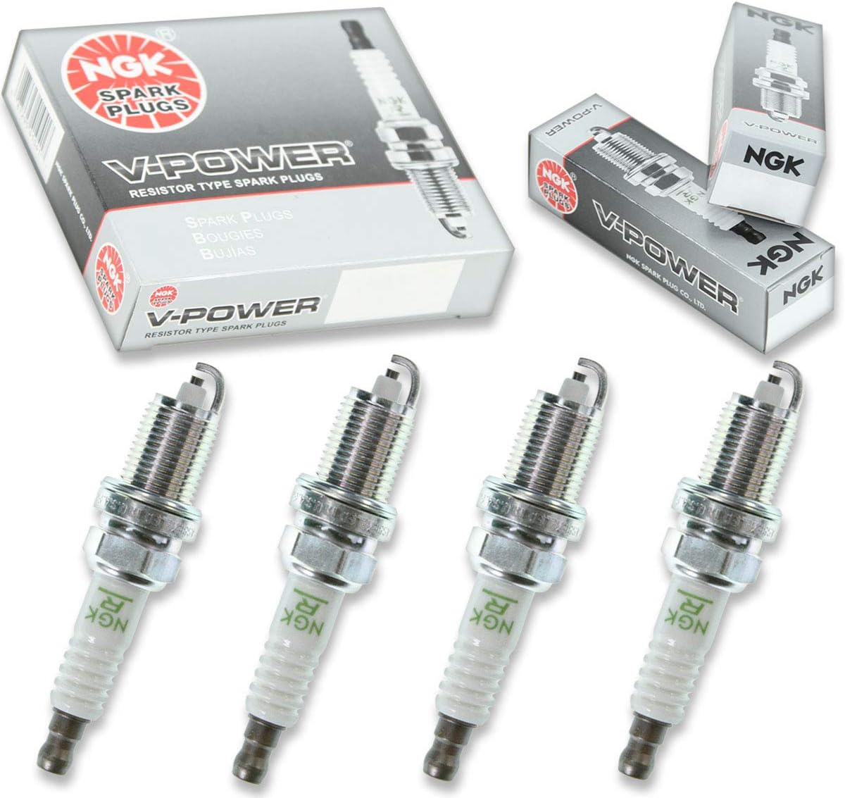 4 pcs NGK VPower Spark Plugs for 20092017 Dodge Journey 2