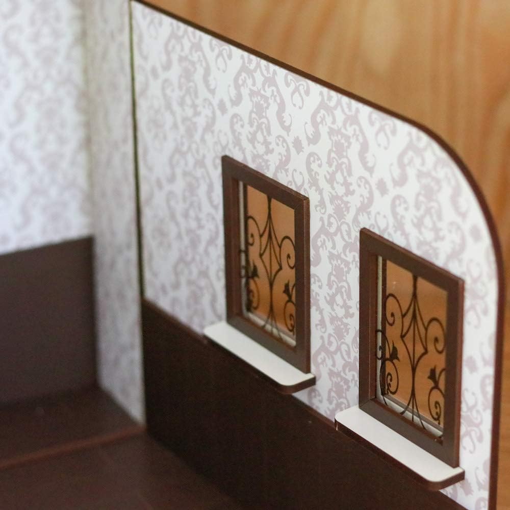 Amazon Co Jp 1 10スケールトランクドールハウス新タイプ壁紙 Diy 工具 ガーデン