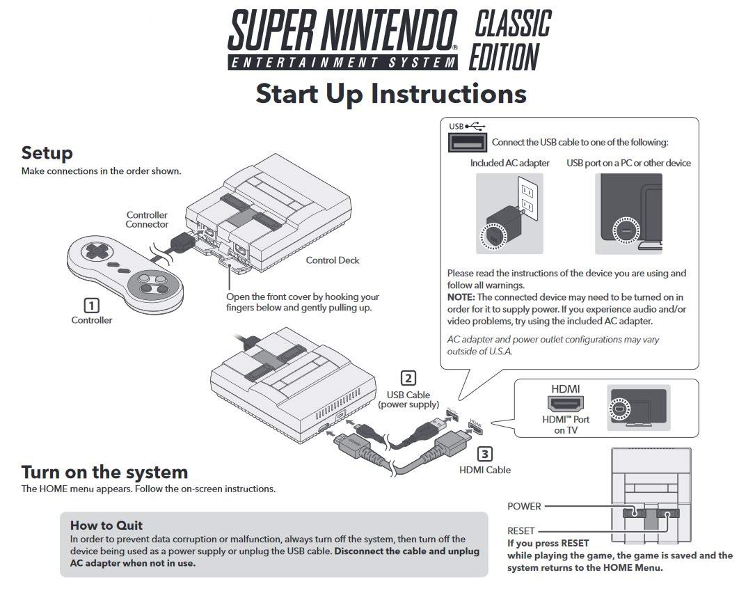 Super NES Classic: Video Games